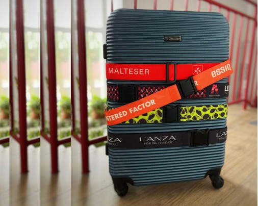 Sangle de valise personnalisée